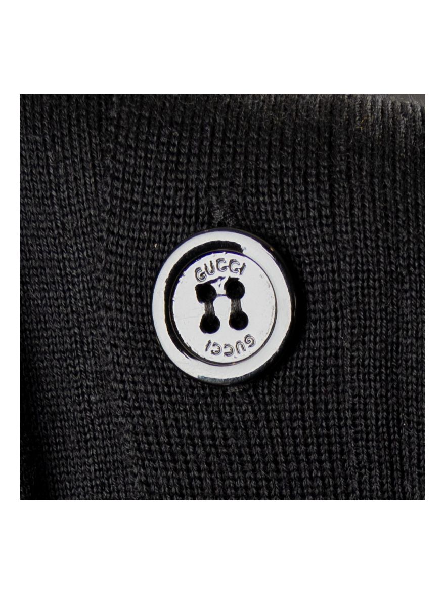 Black Woolen Size: M Cardigan For Men