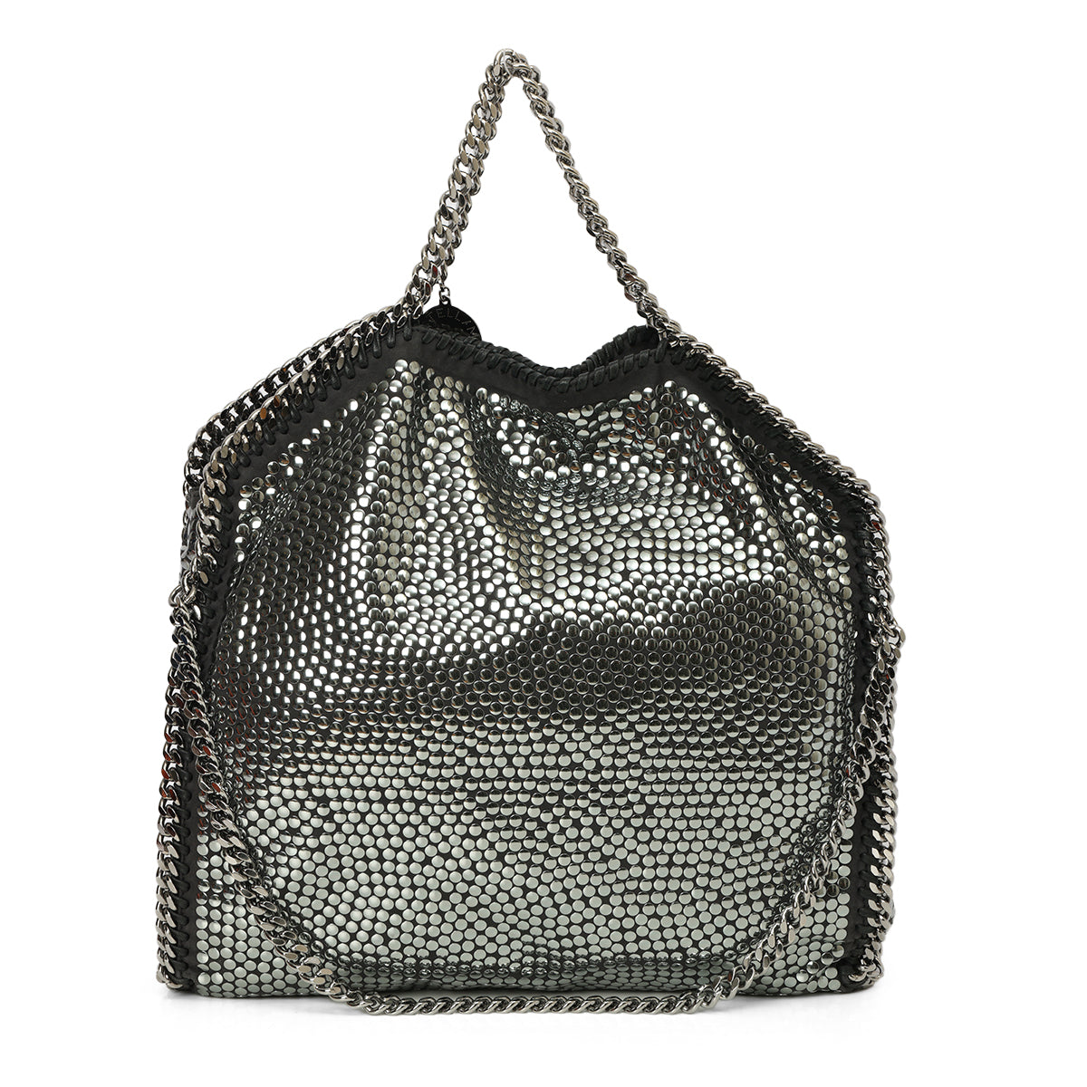 Studded Falabella Foldover Tote Large