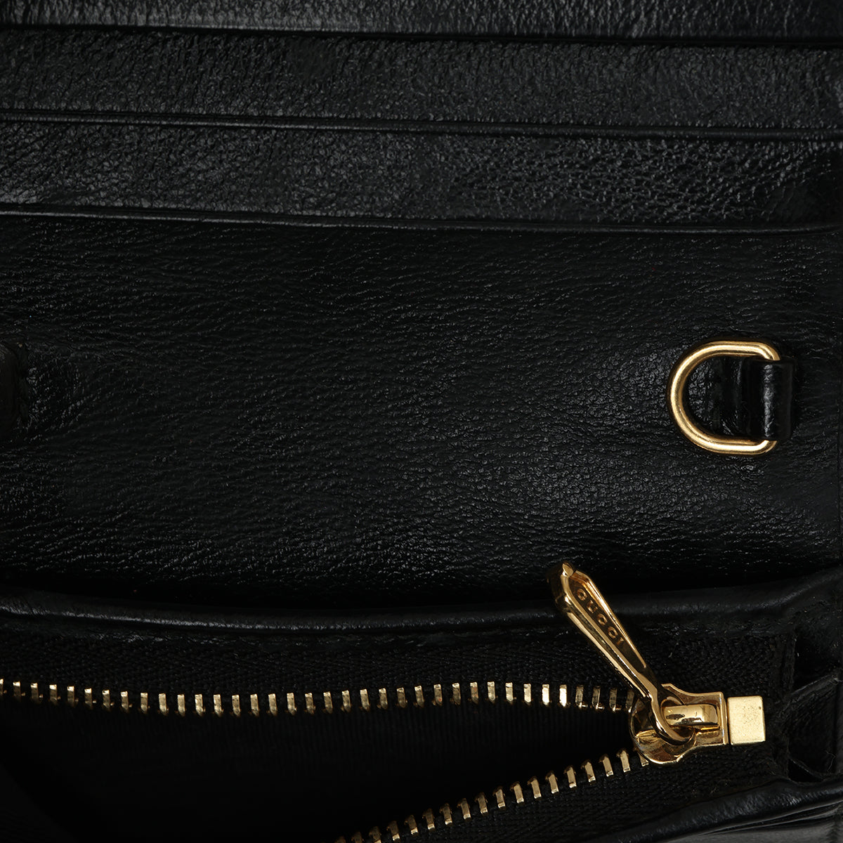 Rajah Black Card Case Web Accent Wallet One Size