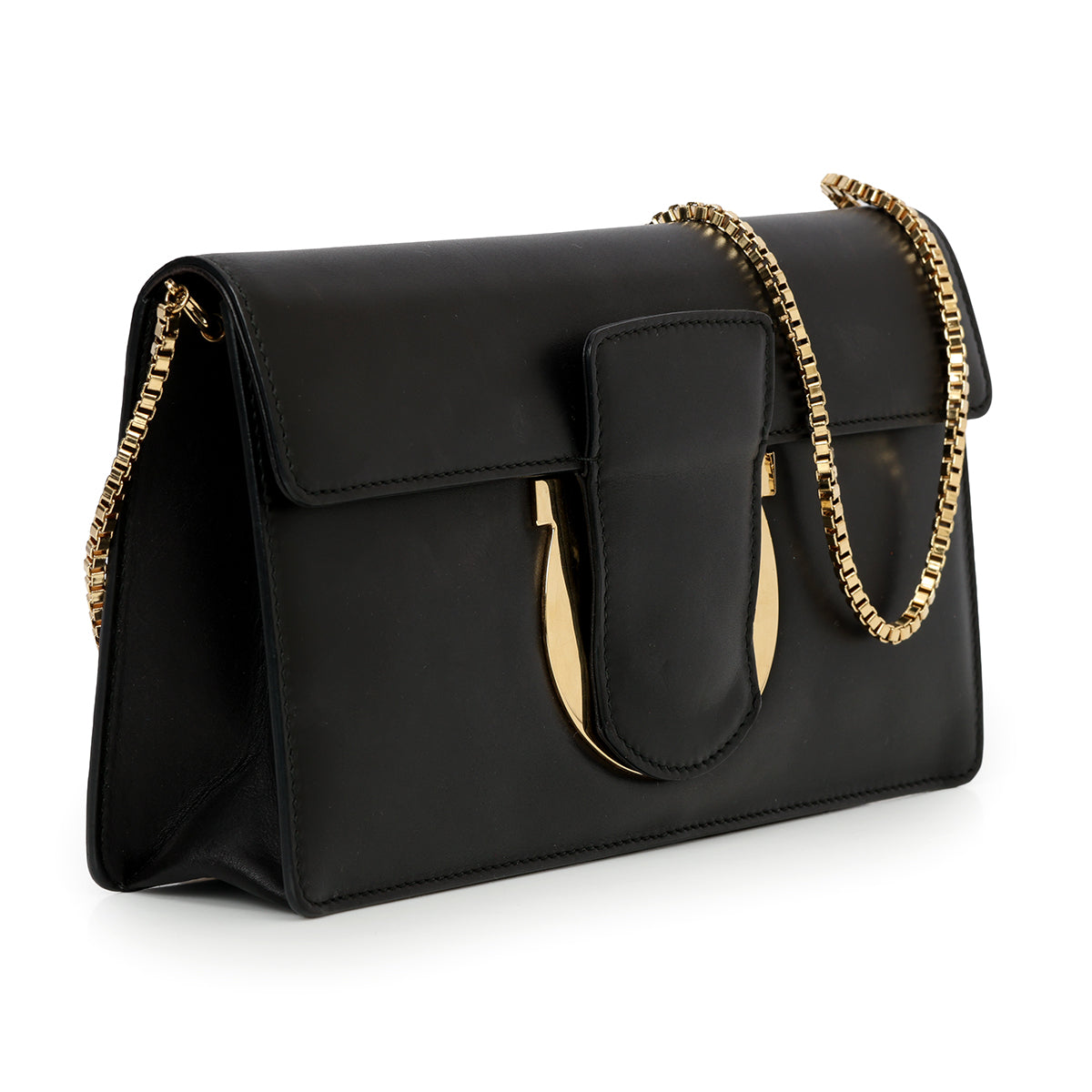 Black Thalia Wallet On Chain Bag