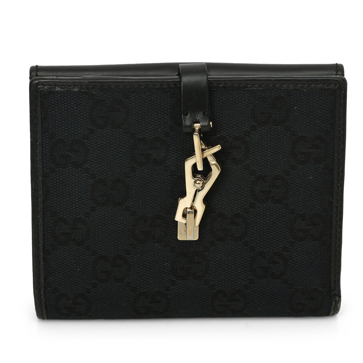 GG Canvas Jackie Compact Wallet