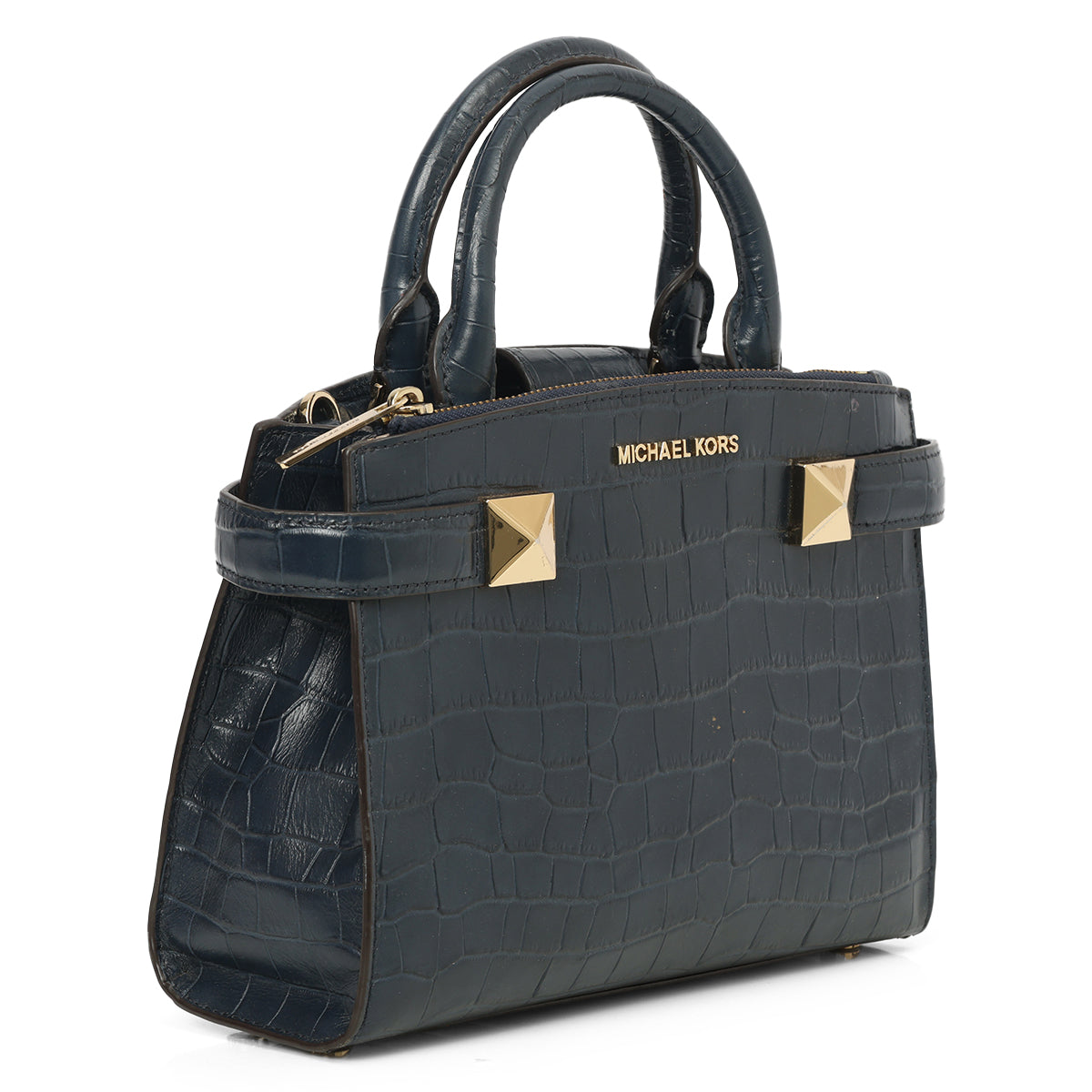 Croc Leather Bag