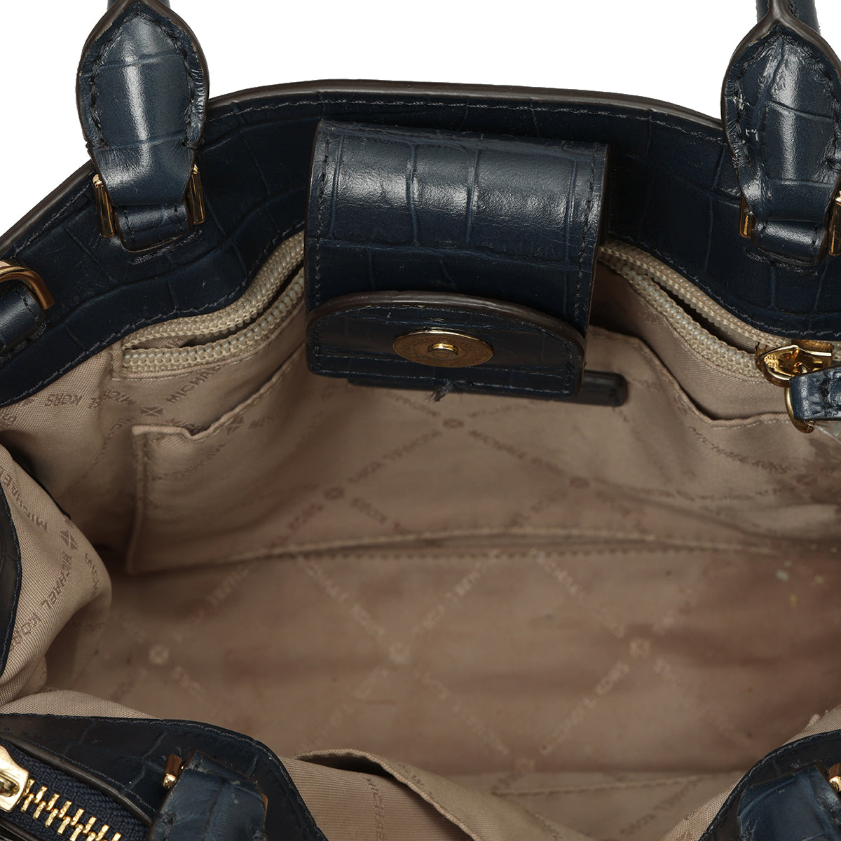 Croc Leather Bag