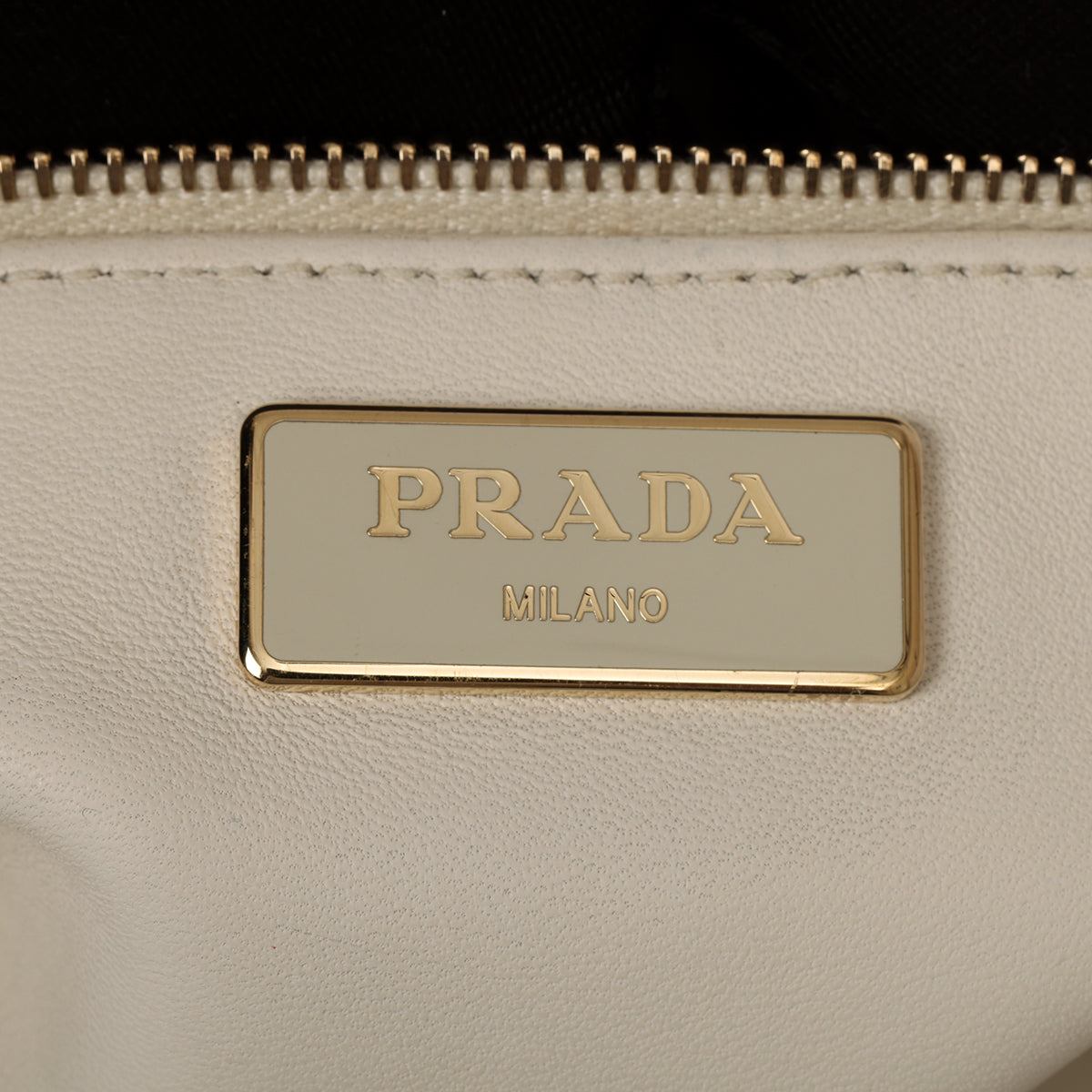White Nappa Patchwork Quilted Leather Small System Flap Bag One Size