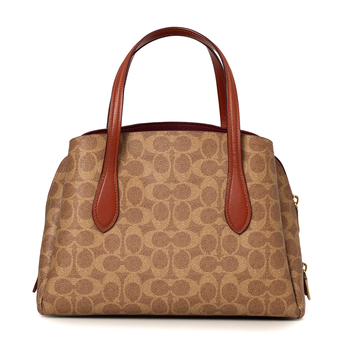 Beige/Brown Lora Carryall 30 in Signature Canvas