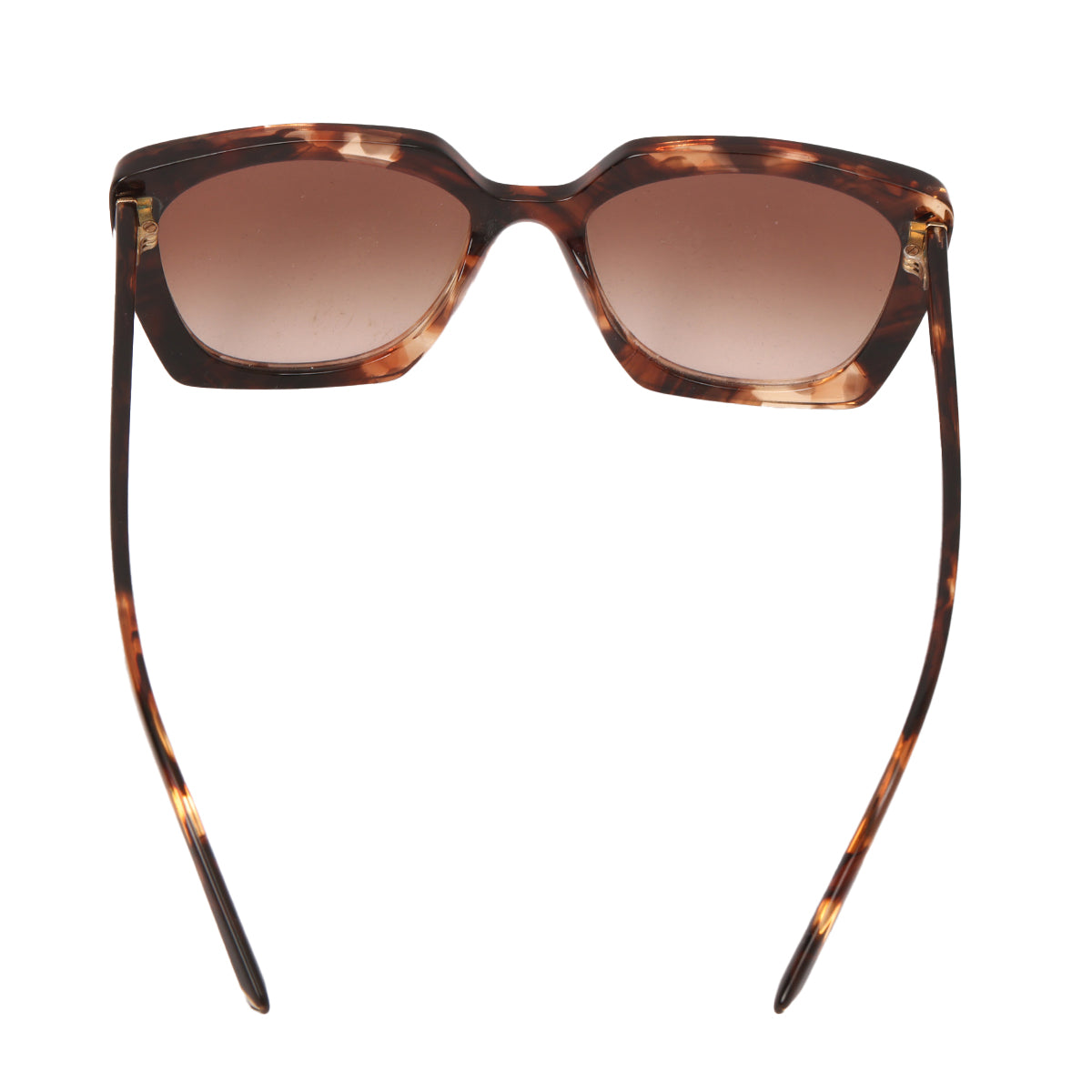 Brown Prada Symbole Acetate Sunglasses