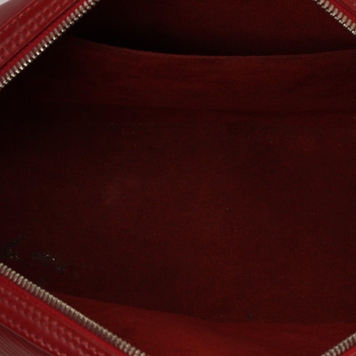 Maroon Epi Leather Jasmin Bag- One Size