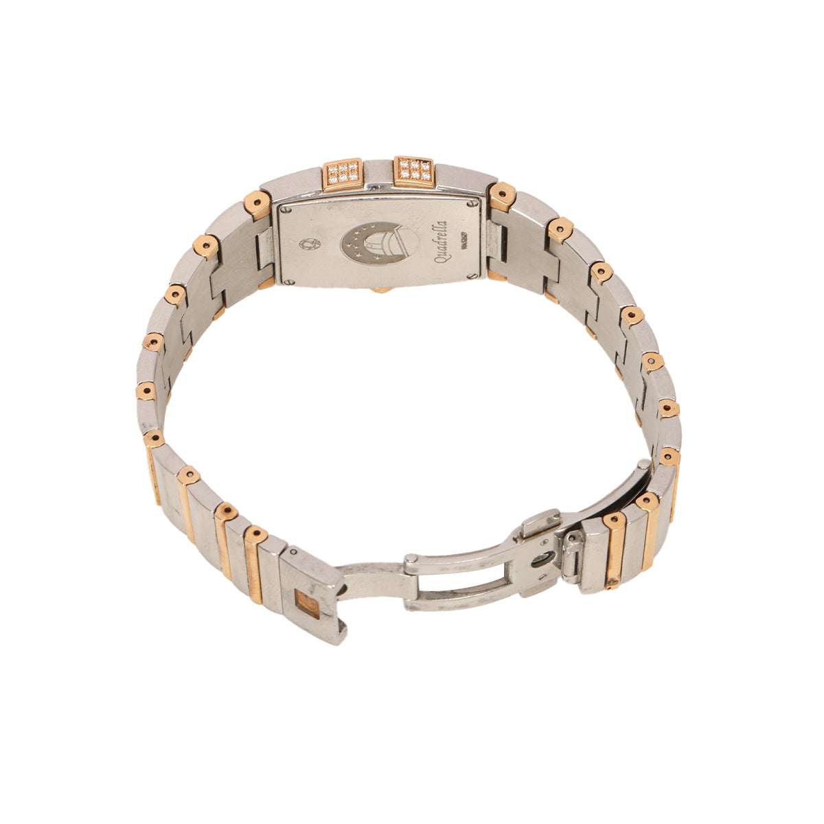 MOP Steel & Gold Quadrella Watch 32mm