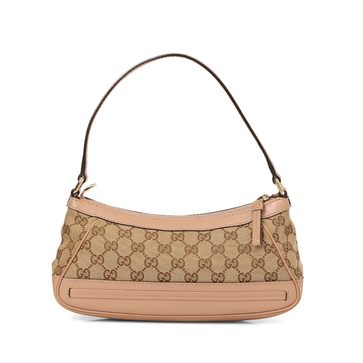 Brown Guccissima Mayfair Pochette Beige