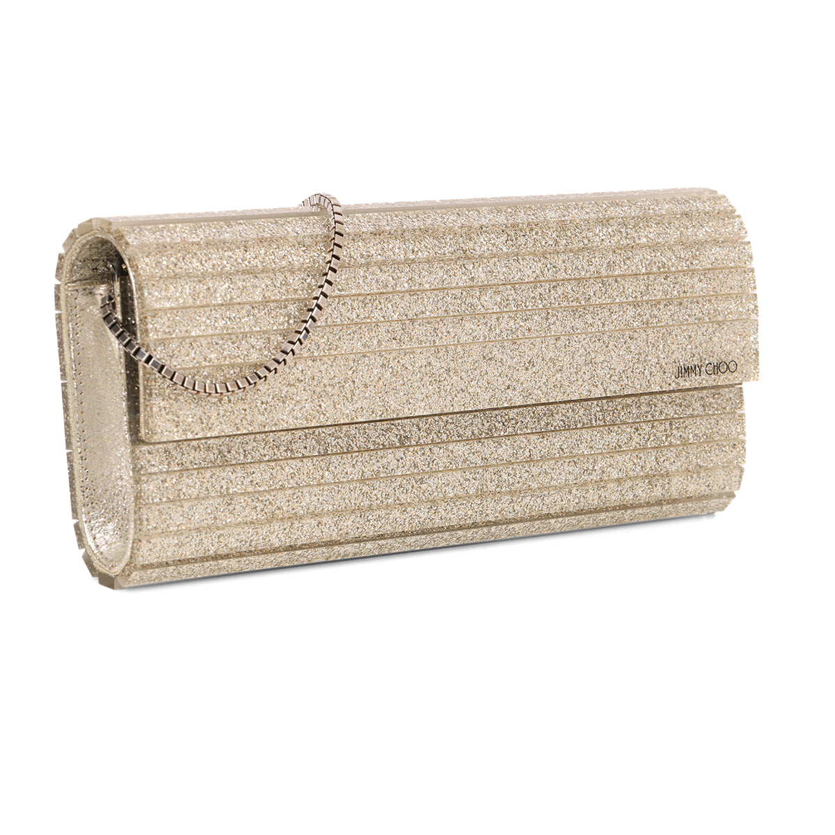 Sweetie Fine Glitter Foldover Clutch