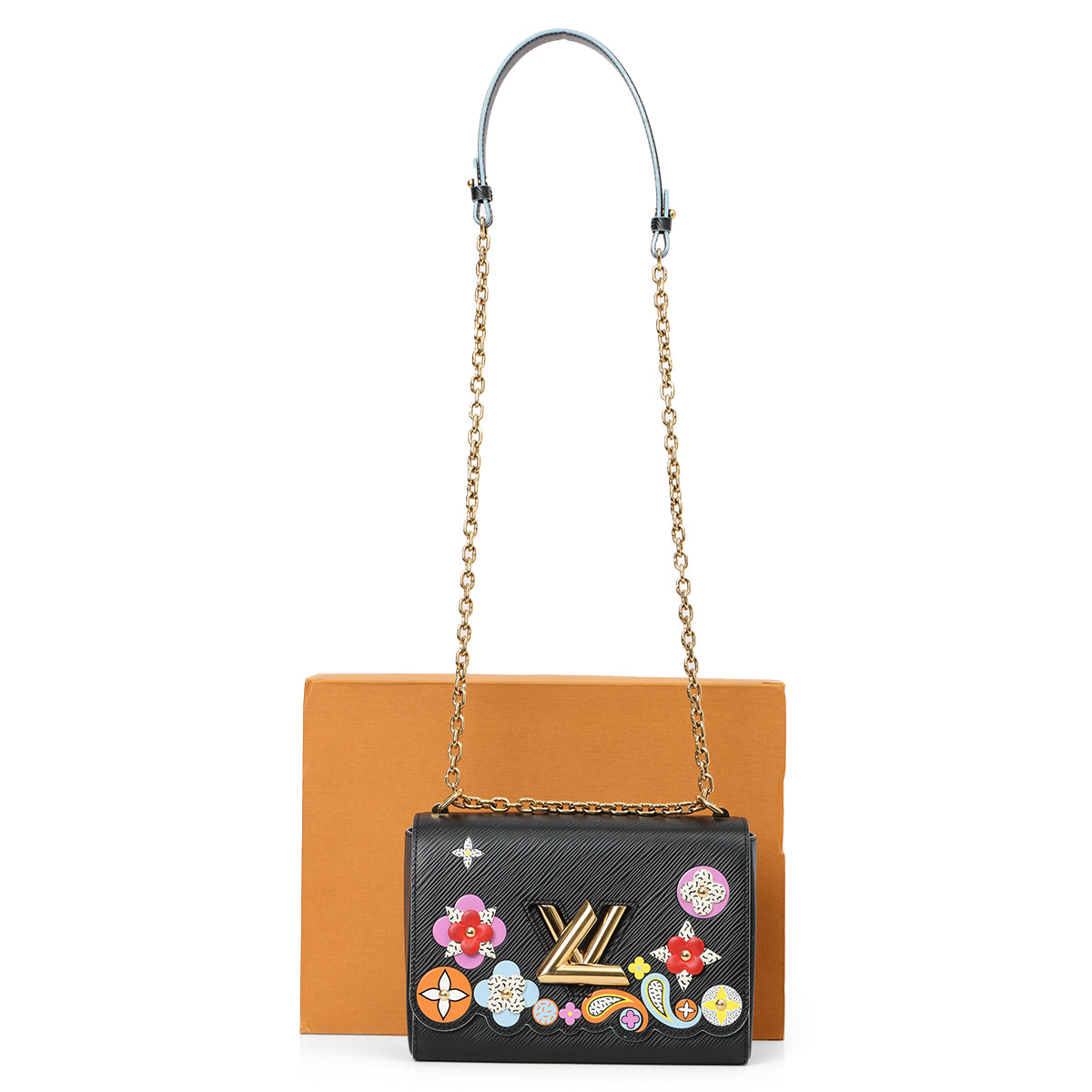 Epi Leather Blooming Flowers Twist MM