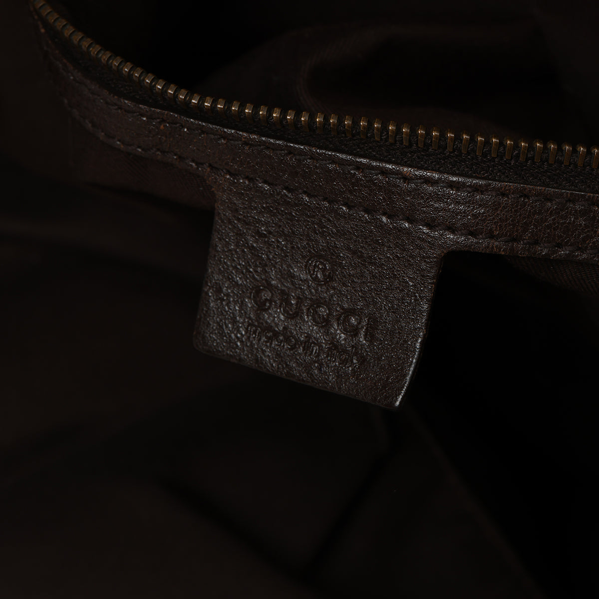 Beige/Ebony GG Canvas Interlocking G Large Tote Bag