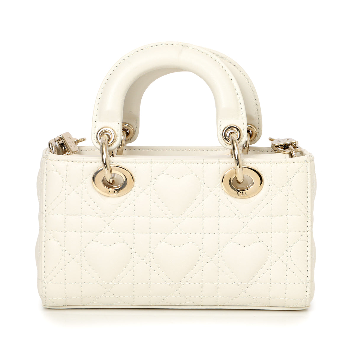 Ivory Lady D-joy Heart Cannage Micro Bag