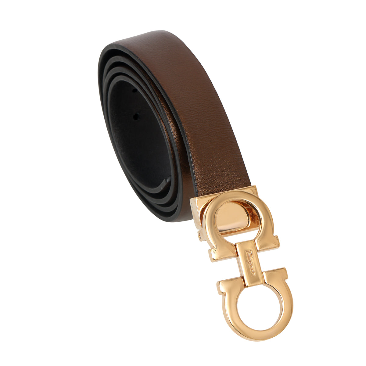 Reversible & Adjustable Gancini Belt