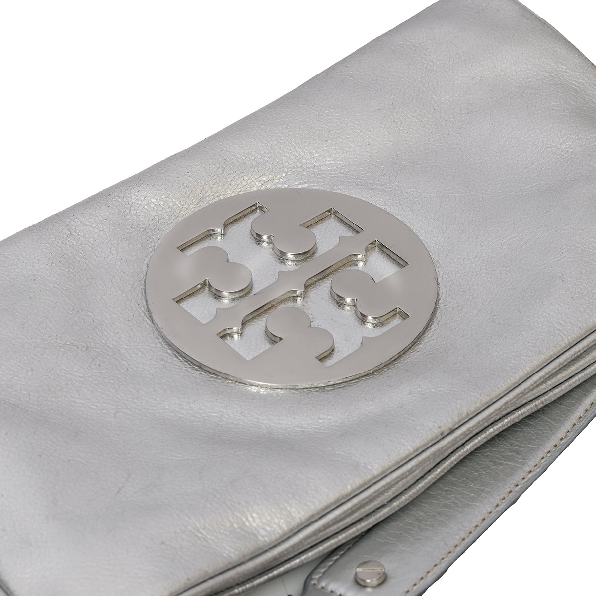 Silver Reva Clutch Bag One Size