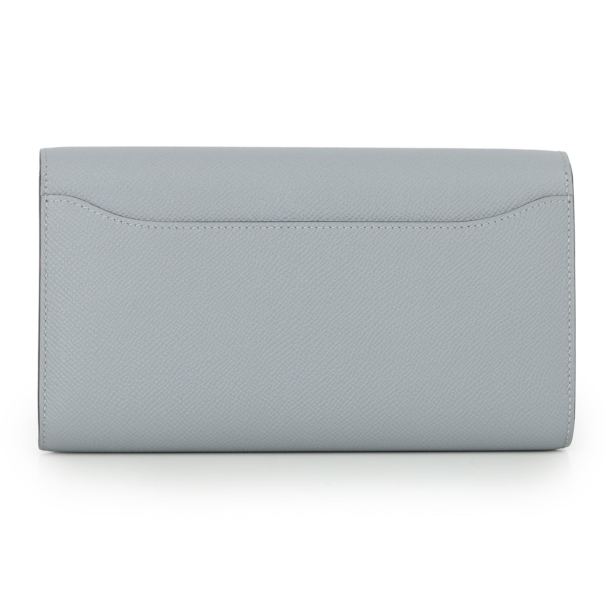 Veau Epsom Gris Pantin Constance To Go Wallet With Gold Hardware
