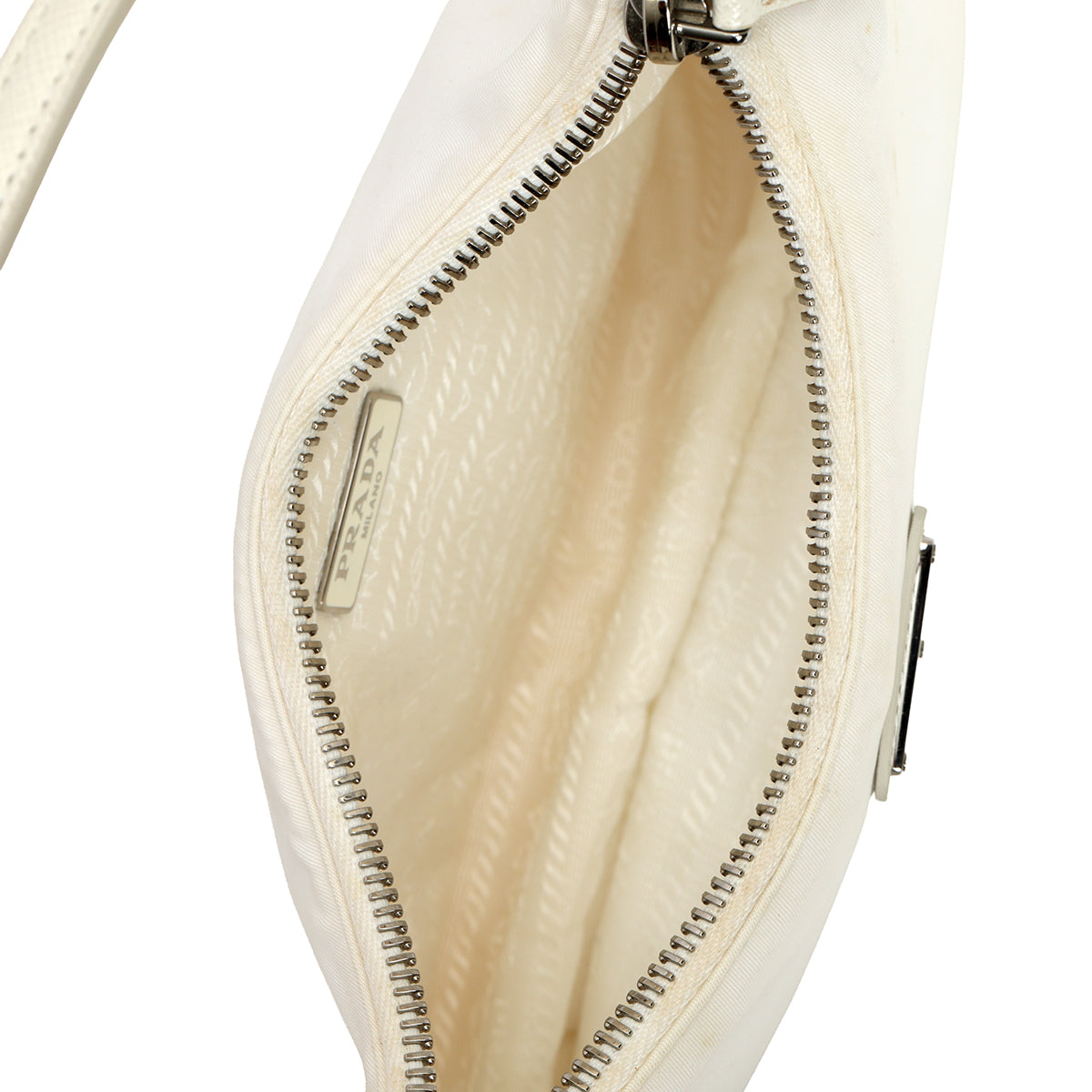 Re-Edition 2005 White Small Shoulder Bag