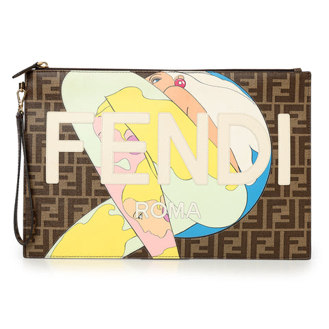 Bikini Girls Flat Pouch One Size