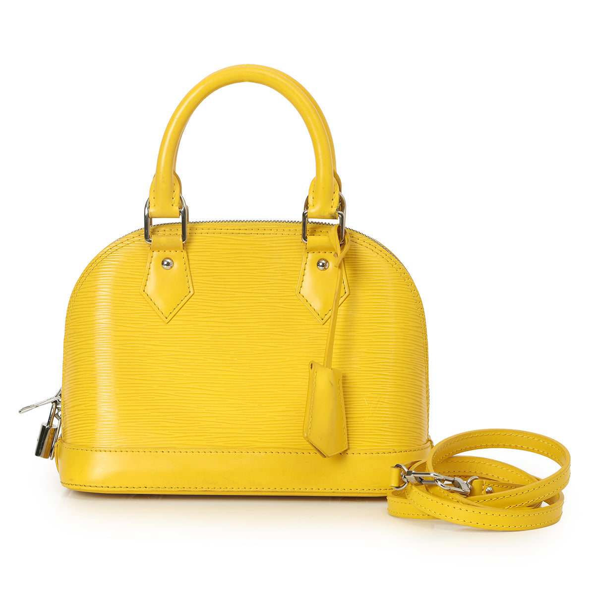 Alma BB Yellow Epi Leather