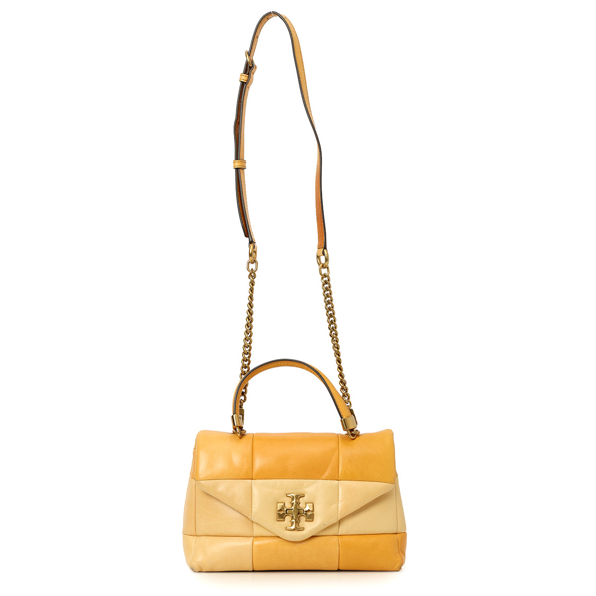 Kira Quilted Satchel with Adjustable Strap One Size