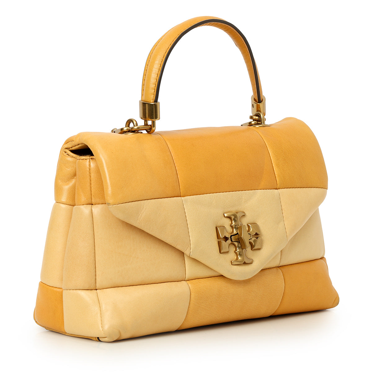 Kira Quilted Satchel with Adjustable Strap One Size