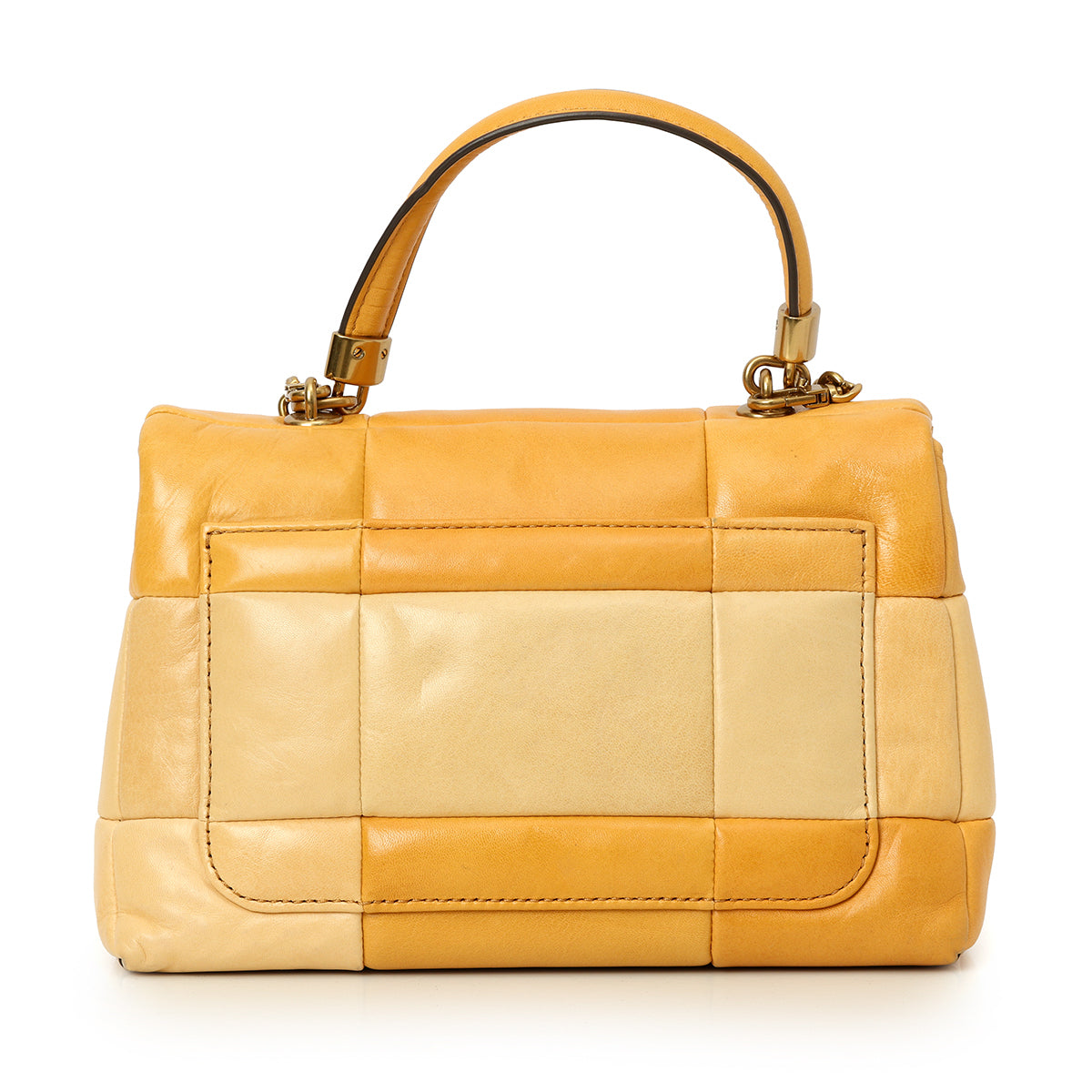 Kira Quilted Satchel with Adjustable Strap One Size