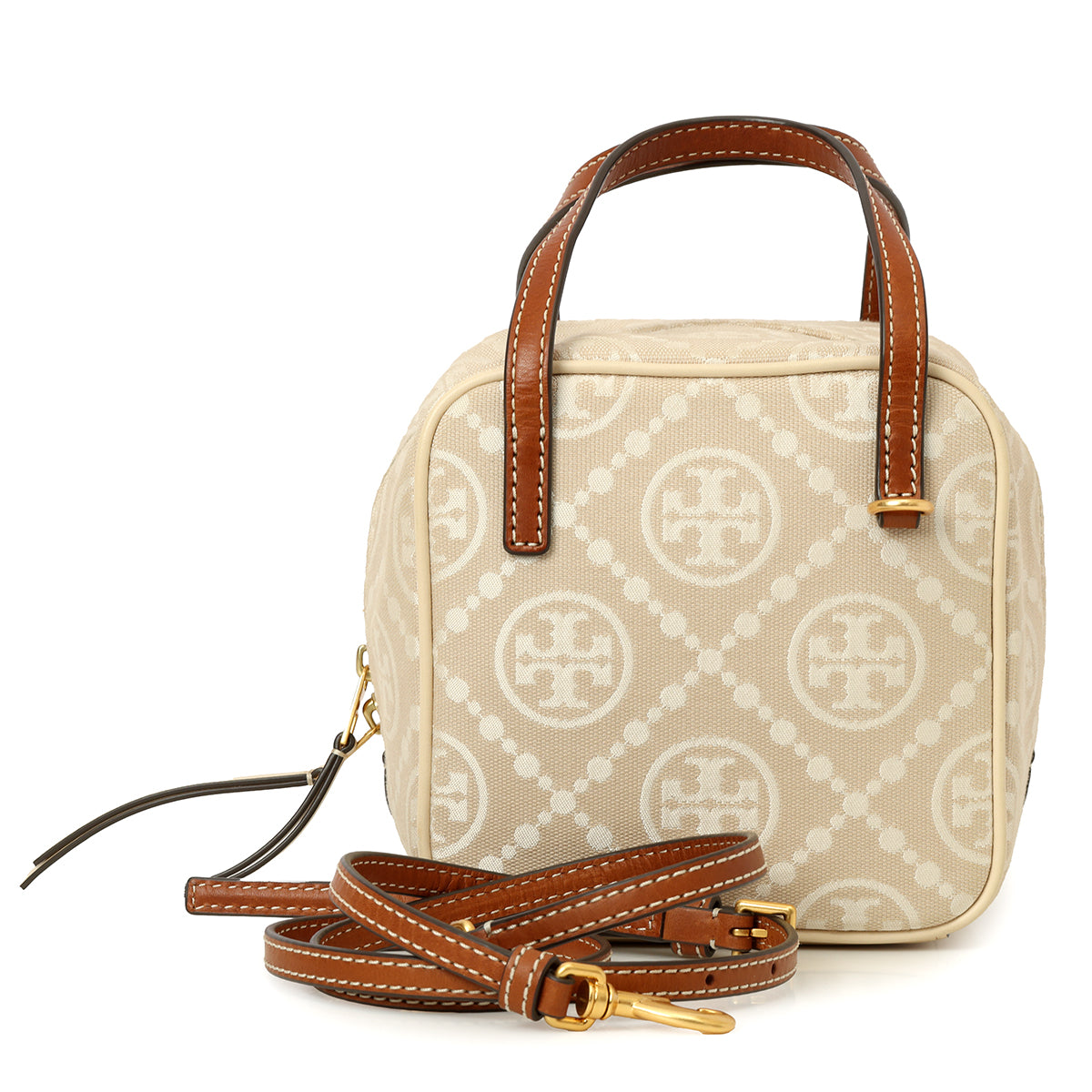 T Monogram Mini Cube Bag