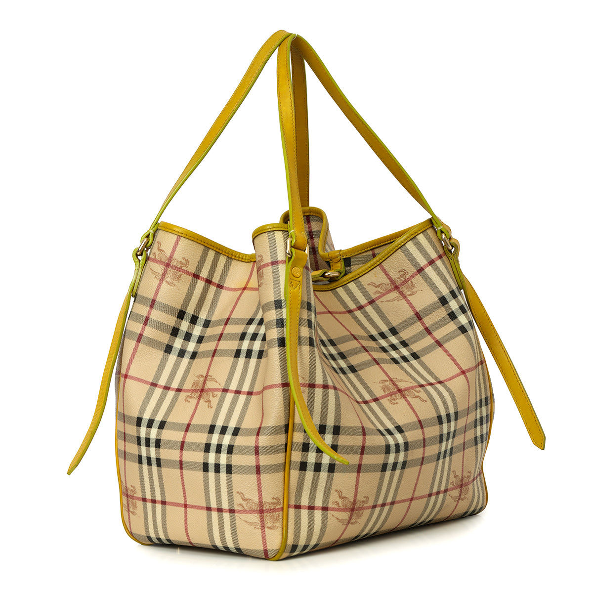Haymarket Check Canvas Canterbury Tote Bag Large