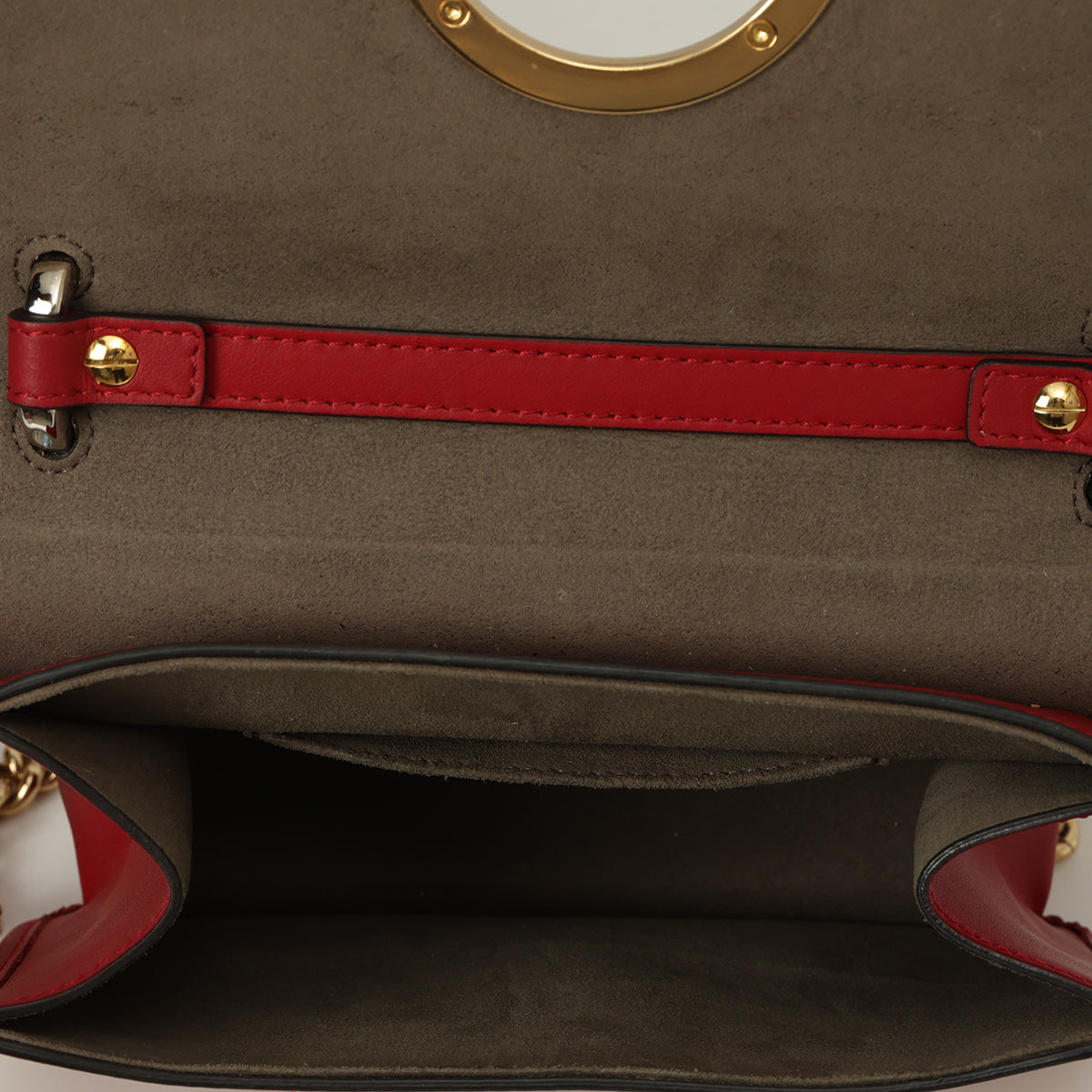 Leather kan I F Shoulder Bag One Size