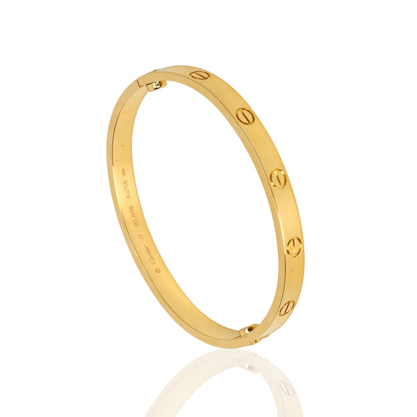 Yellow Gold Cartier Love Bracelet On Finance Yellow Gold Classic
