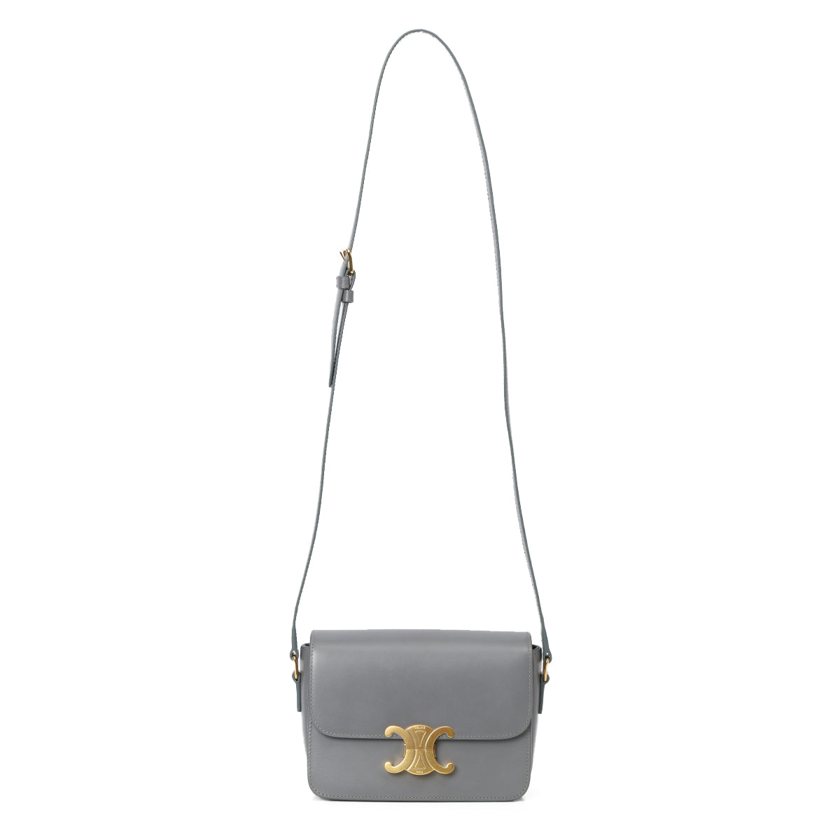 Teen Trionphe Bag In Triomphe Canvas And Calfskin