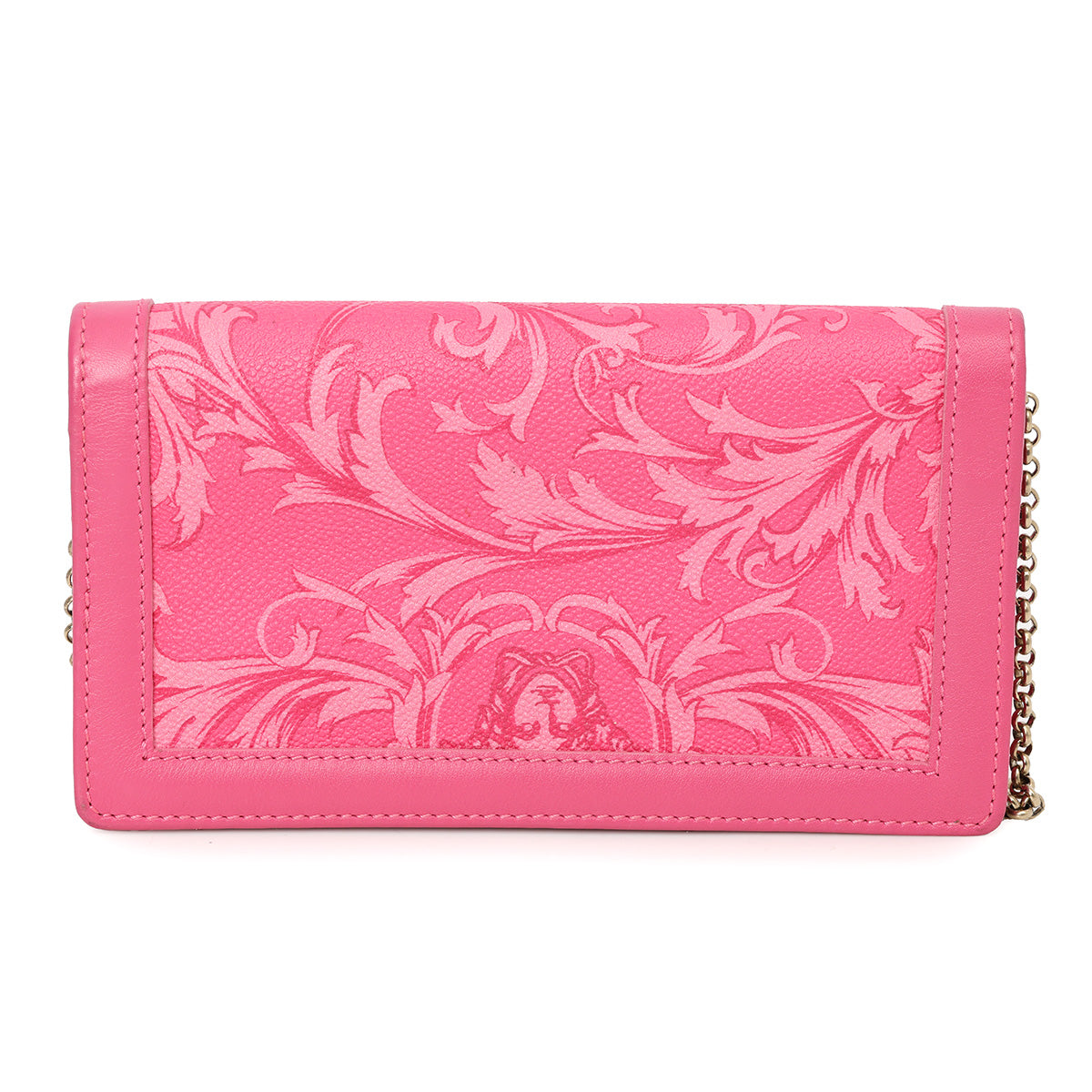 Pink Printed Meudsa Wallet On Chain