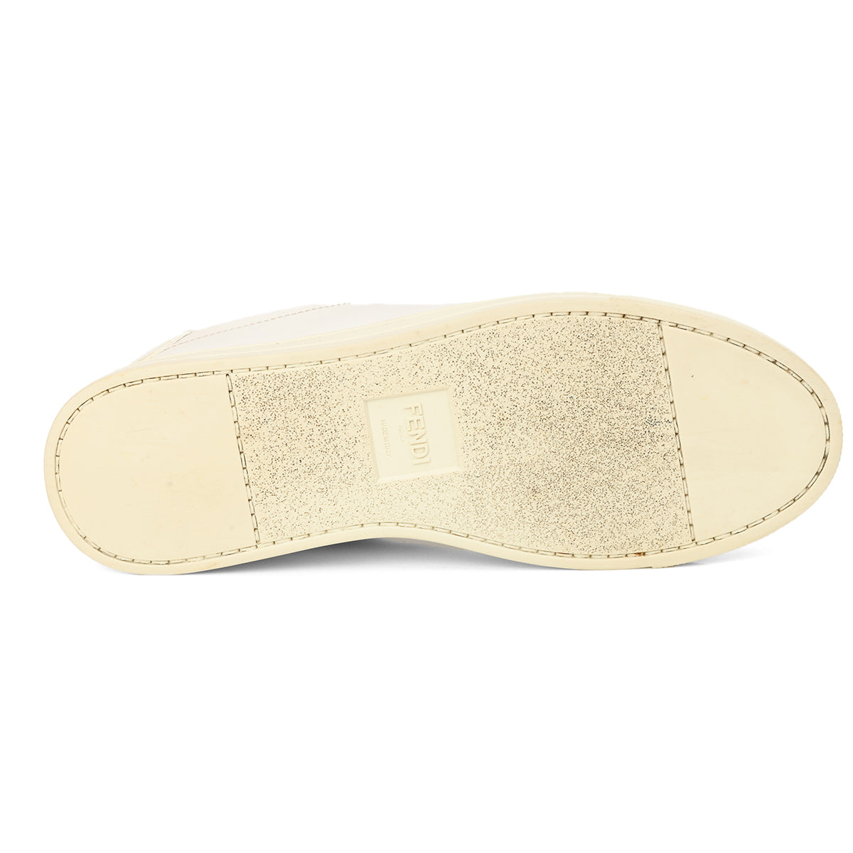 Slip On FF Logo Leather Sneaker