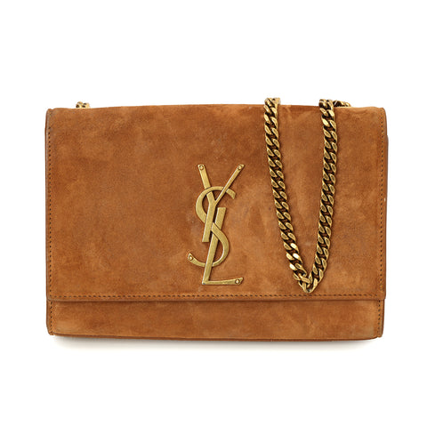 Saint Laurent Suede Small Kate Bag