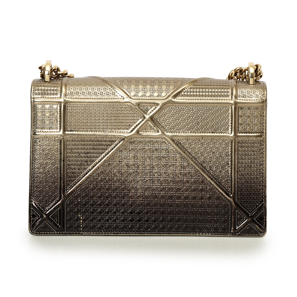 Ombre Microcannage Diorama Bag Medium