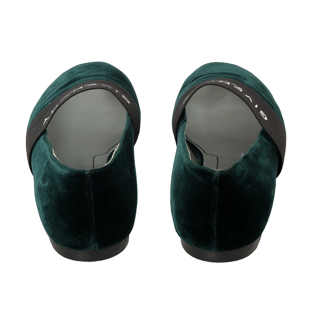 Hunter Green Suede Shoes Size 36.5