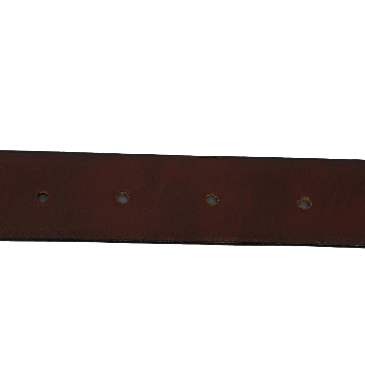Black And Brown Reversible Leather Belt For Men- 105cm
