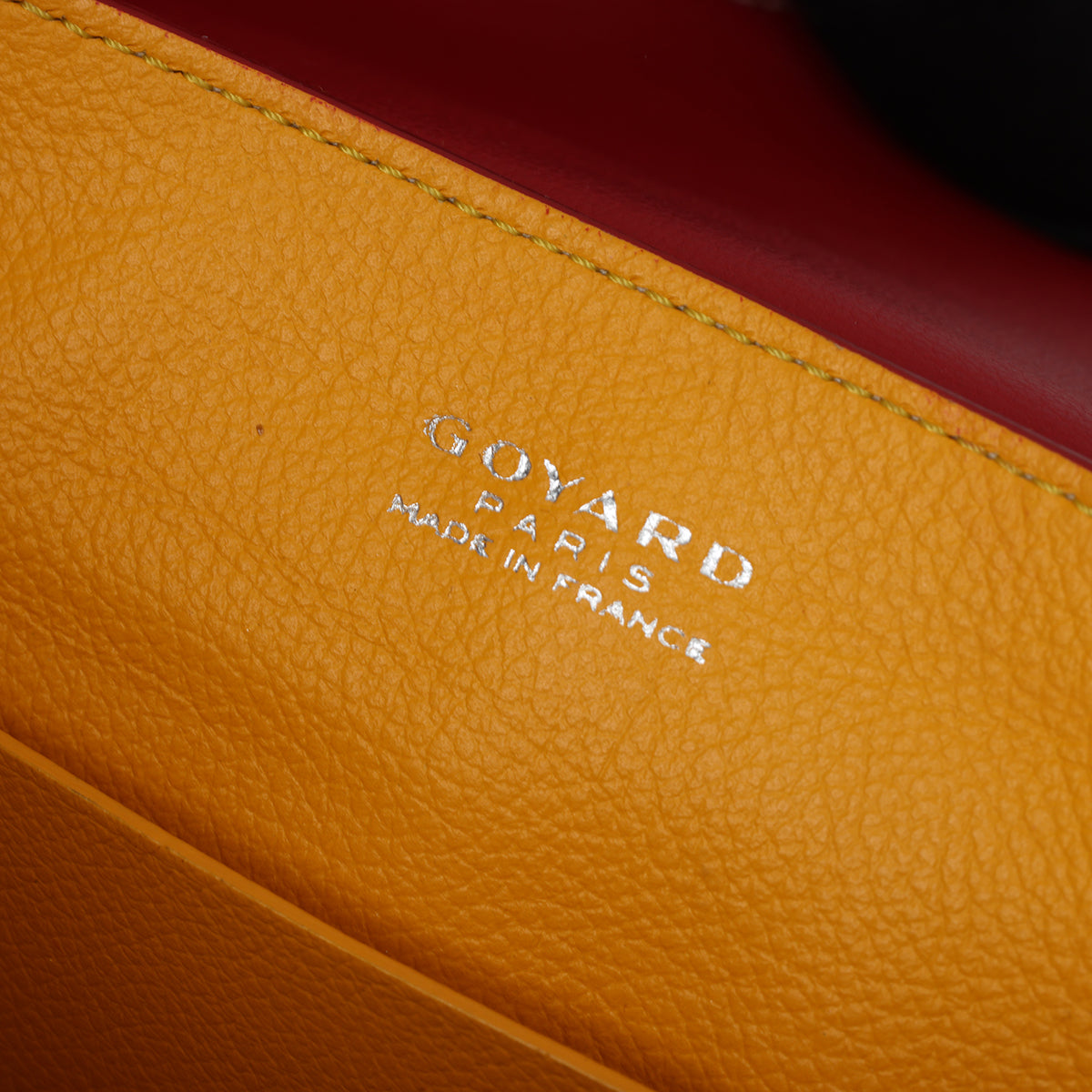 Red Saigon Souple Mini Top Handle Bag