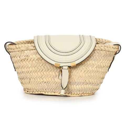 Mini Marcie Straw Crossbody