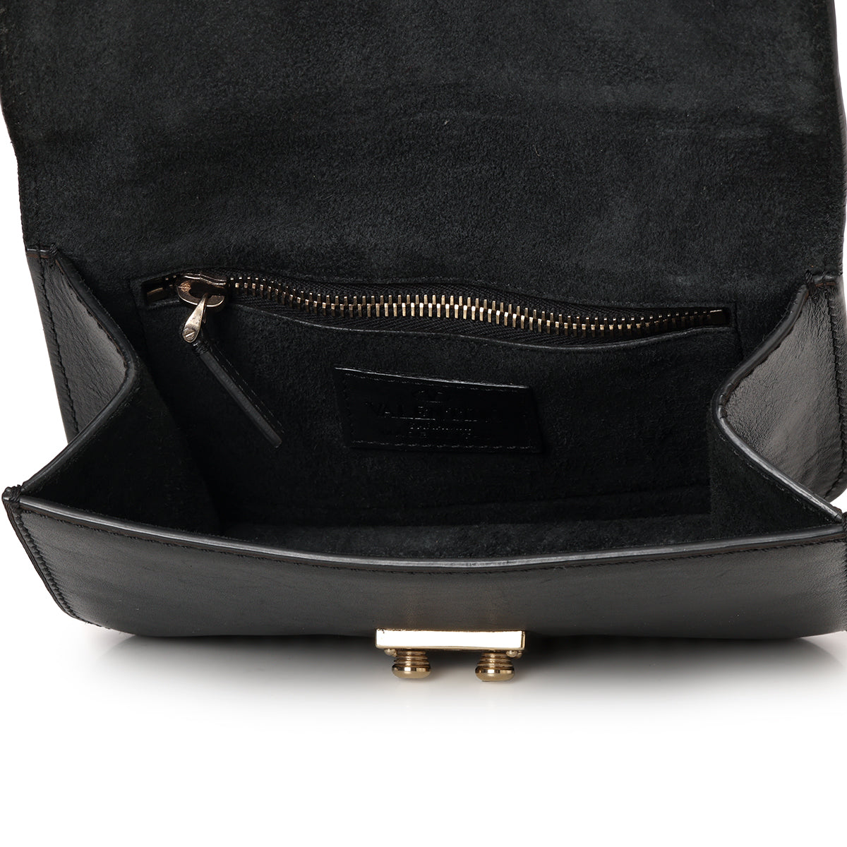 Rockstud Glam Lock Small Flap Bag