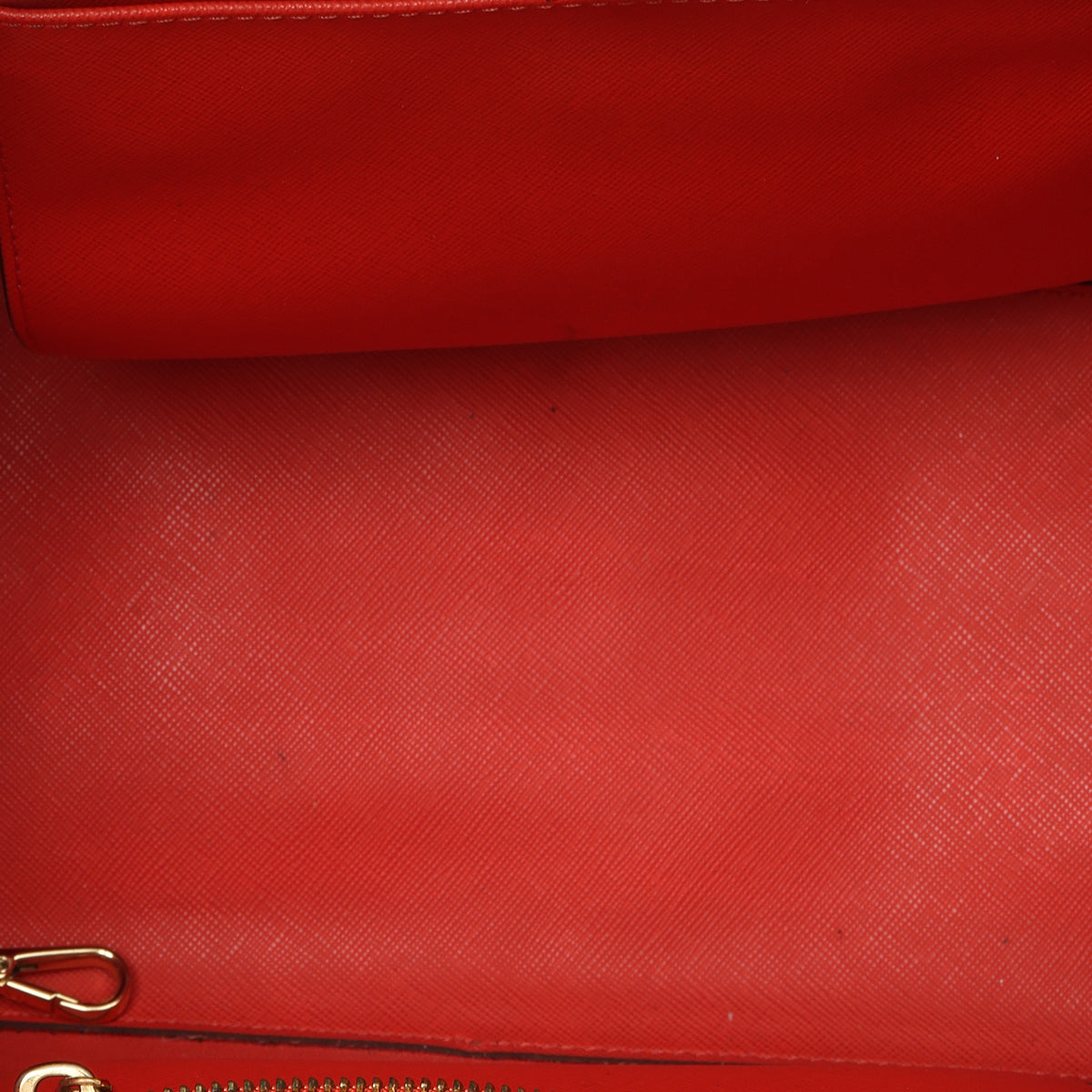 Red Quinn Leather Tote- One Size