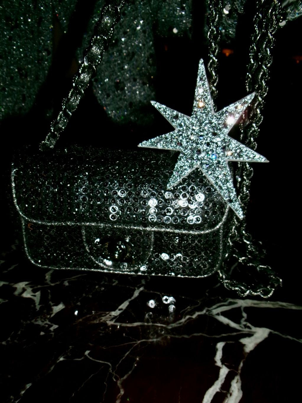 Divine Twinkle Silver Swarovski Stars