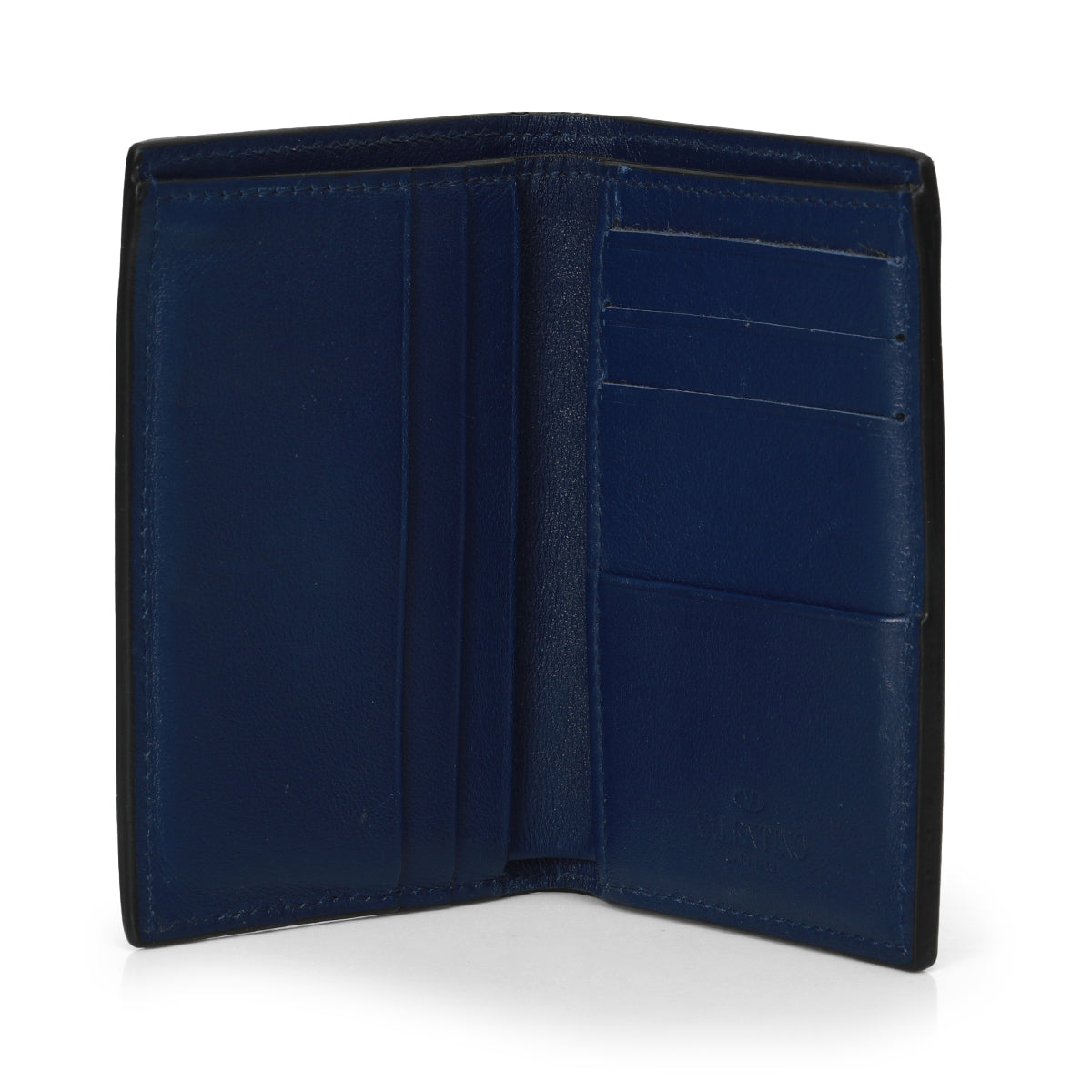 Garavani Blue Leather Pocket Organizer One Size