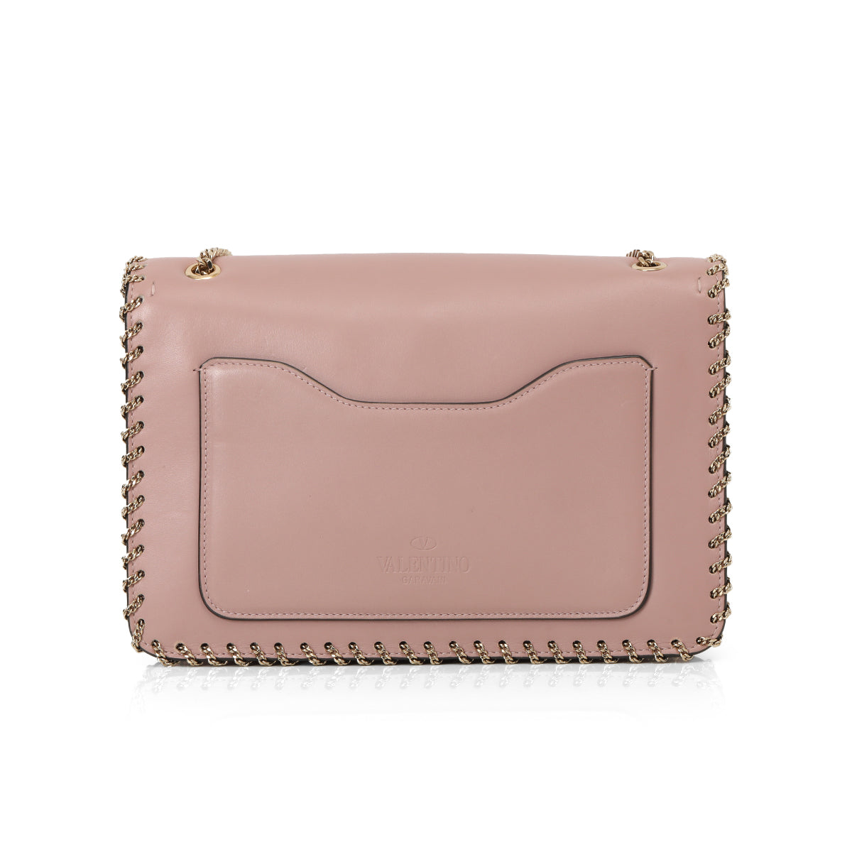 Rockstud Demilune Chain Shoulder Bag One Size