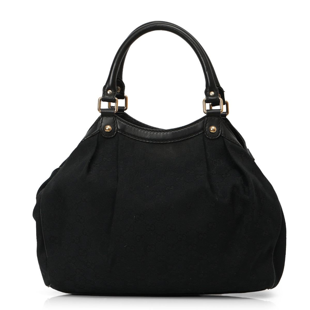 Black GG Canvas & Leather Medium Sukey Tote