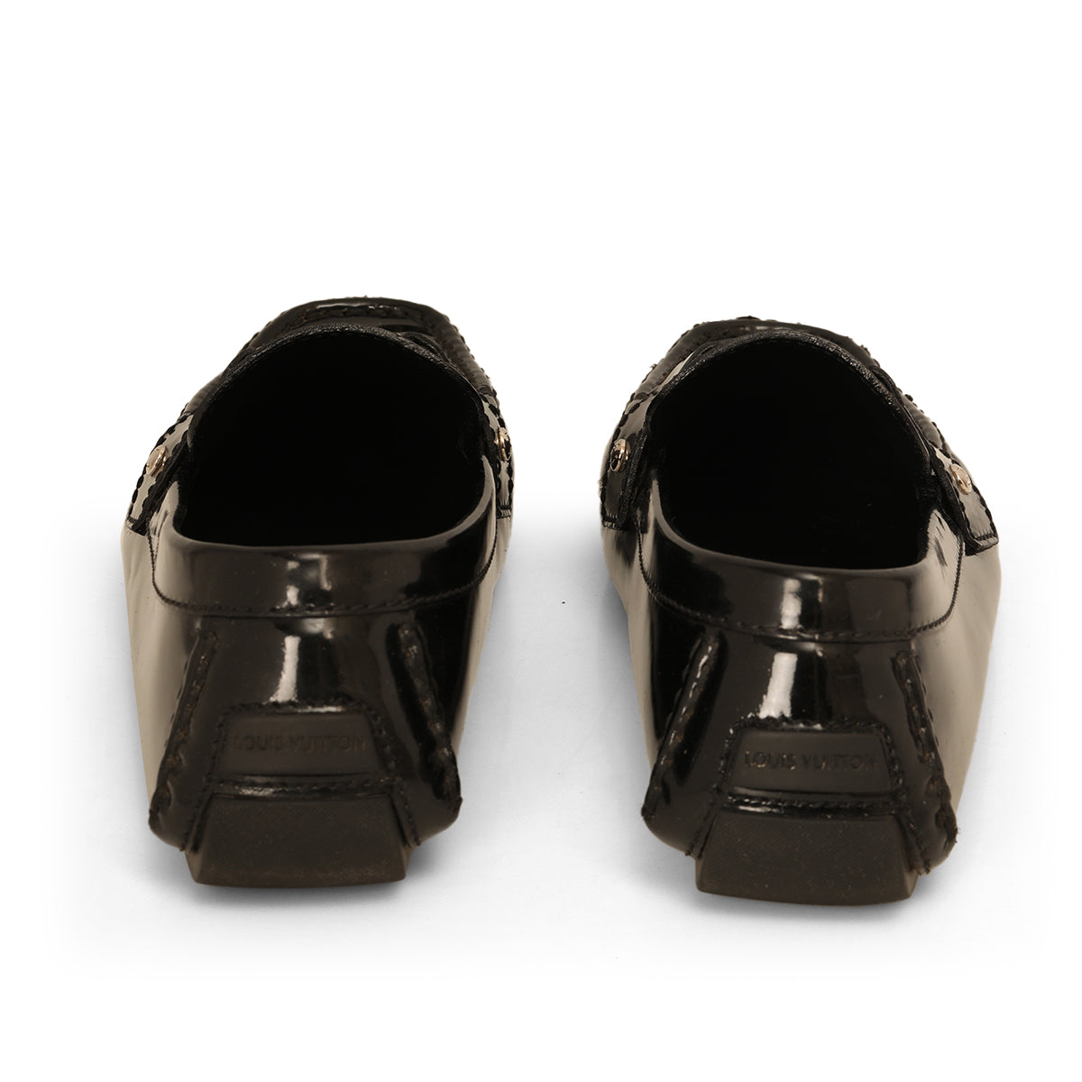 Black Patent Leather Monte Carlo Loafers - 8.5