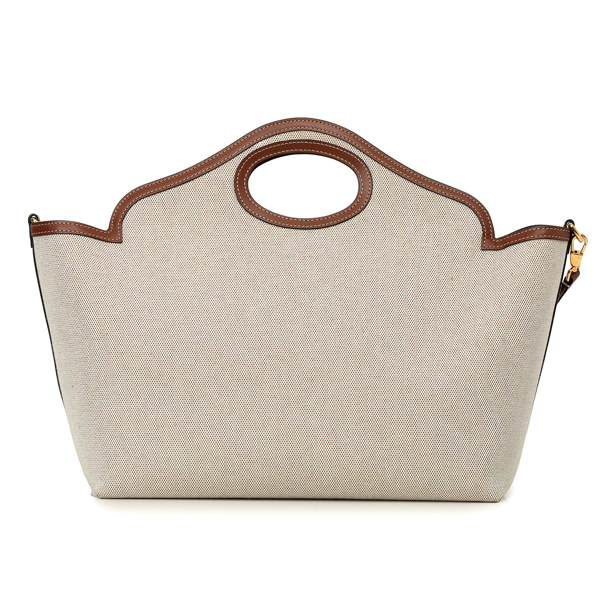 Horseferry Print Canvas Pocket Tote One Size