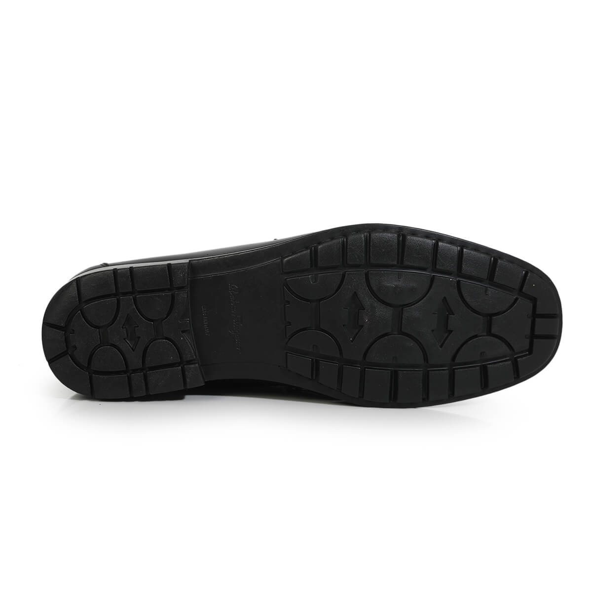 Black Leather Dress Loafers/Size-9.5D