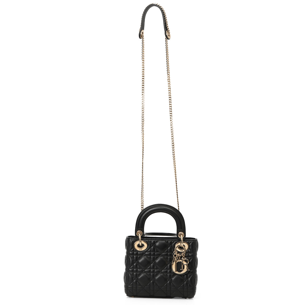 Black Mini Lady Dio Bag