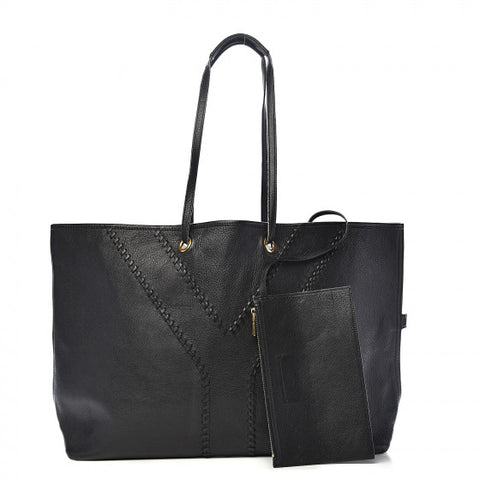 Metallic Brown Reversible Neo Double Double Tote Bag One Size